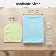 24pcs Face Towel Set - Soft Absorbent Face Towels, Suitable For Bathroom, Gym, Hands, Beauty, Spa And Home Hair Care - Reusable, Durable And Machine Washable - Multicolor, 10x10 Inches - Pink - View 5