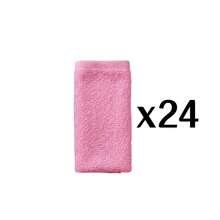 24pcs Face Towel Set - Soft Absorbent Face Towels, Suitable For Bathroom, Gym, Hands, Beauty, Spa And Home Hair Care - Reusable, Durable And Machine Washable - Multicolor, 10x10 Inches - Pink - View 12