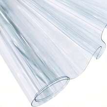 Clear Vinyl Tablecloth Waterproof WrinkleResistant PVC Plastic Table Cover For Dining TablePicnic Outdoor Party Rectangular Square TableProtection Easy Clean Cut To Size Craft Projects HomeKitchen Decor Washable Reusable - Transparent - View 9
