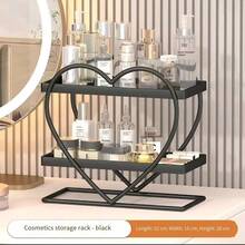 Ins Style Bedroom Cosmetic Storage Rack, Multi-Layer Perfume And Skincare Storage Box, Dormitory Desktop Organizer Display Shelf - View 17