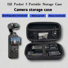 Pocket 3/4 Portable Storage Bag Osmo Pocket 3 Dedicated Portable Storage Box, Suitable For Osmo Pocket 3, Hard Shell Travel Storage Protective Case, With Wrist Strap - View 7