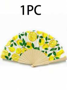 1件波點手搖扇，輕量可折疊，適合夏季日常使用，可作為海灘場景與日常穿搭的美學攝影道具，時尚涼爽配件 - 多色 - 查看 12