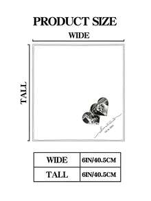 客製化照片婚禮手帕：禮物、新娘母親禮物、父母婚禮禮物、婚禮紀念品、婚禮手帕、新娘父親禮物、新郎父親禮物 - 彩色 - 查看 8