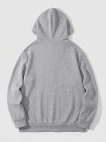 Striville Men's Autumn/Winter Casual Loose Hoodie | Fashion | Show Your Style - Grey - View 2