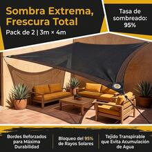 D&M Shade Cloth - 2 Pieces - View 2