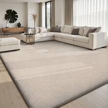 EDIMENS Rugs Living Room Large 160x230, Grey Rug For Bedroom Washable Area Rugs Anti Slip Fluffy Rug Shaggy Cream Carpets Extra Large Rugs For Living Room, Home Decor - Sand - View 15