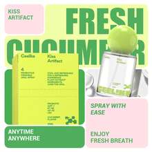 CEELIKE 益生菌口腔噴霧，檸檬口味 20ml*2，3秒清新口氣 - 藍色+綠色 - 查看 9