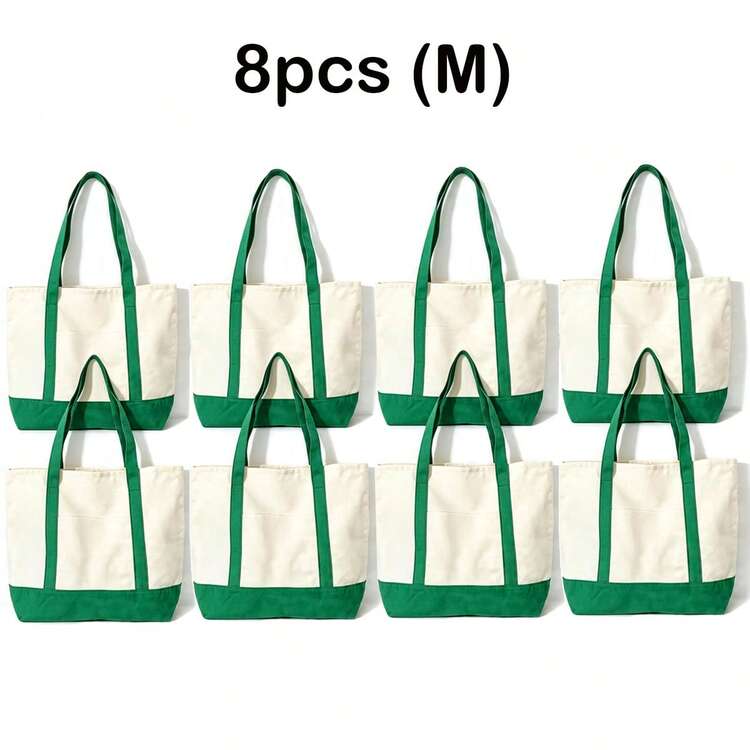 Large Capacity Colorblock Tote Bag Set, Practical Gift For Women On Occasions Like Back To School, Graduation, Travel, Birthday, Mother's Day, Nurse's Day, Teacher's Day, Wedding, Bachelorette Party, SPA, Graduation Gift For Teachers, Thanksgiving Gift - View 49