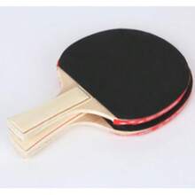 桌球遊戲套裝，2支桌球拍與3顆球，適合日常娛樂的休閒運動套件 - 彩色 - 查看 5