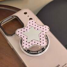 1pc Ins Simple Star New Model Suitable For MagSafe Magnetic Stand With Super Adsorption Force Retractable Desktop Air Bag New - Multicolor - View 6