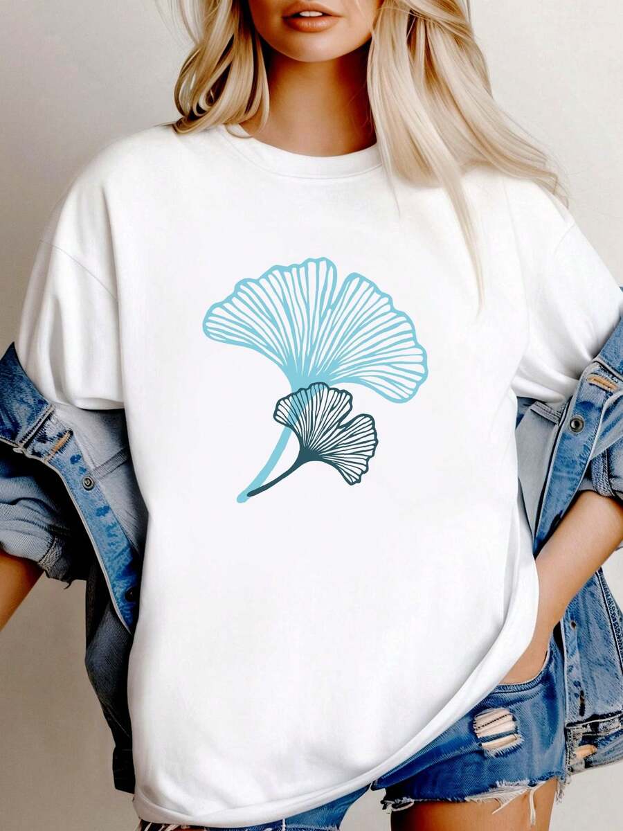 Women T-Shirts - 白色 - 查看 1