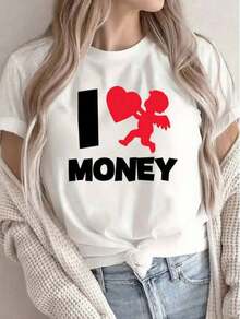 Women T-Shirts - 白色 2 - 查看 5