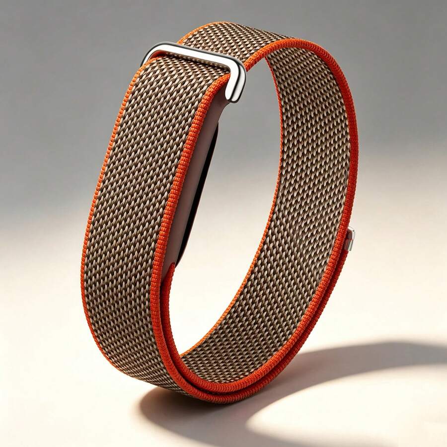 Woven Nylon Loop Hook And Loop Wristband For Air Smart Band (Wristband Only, Band Not Included)