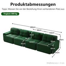 Sofas & Couches - 綠色 - 查看 5