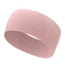 3 Solid Color Knitted Headbands For Women - Multicolor - View 5