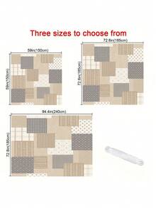1pc Modern Minimalist Design Printed Pattern Sunshade Cloth, 2D Flat Print Outdoor Camping Tent, Awning And Canopy, Washable, Suitable For Various Scenes Such As Garden, Camping, Beach, Without Frame - Apricot - View 11