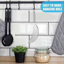 Stainless Steel Strainer, Fruit And Vegetable Colander, Kitchen Vegetable Washing Strainer, Pot Edge Overnight Filter, Residue Filter, Kitchen Gadget - View 8