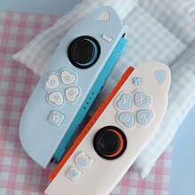 IINE 可愛彩色矽膠 Switch2 Joypad 搖桿套，防滑軟橡膠搖桿保護套，卡哇伊遊戲控制器保護殼，NS2 遊戲主機配件 - 查看 3