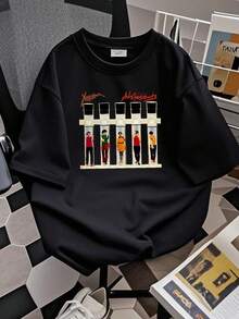 Women T-Shirts - 黑色 - 查看 2