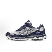 ASICS Gel-NYC Sneakers - Authentic Unisex Retro Lifestyle Running Shoes | Viral 2026 Sportstyle Urban Trainers | Premium Gel Technology Cushioning | Durable Suede & Mesh Performance Footwear | Classic Comfort Daily Sneakers - 藏蓝色 - 查看 1