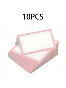30/10pcs Pink & Blue Gender Reveal Place Cards, Folded Table Cards, Perfect For Wedding Place Cards, Buffet Food Labels, Banquet Tables, Cocktail Parties And Name Cards, Boy/Girl Birthday Party Thank You & Blessing Cards, Baby Shower - Multicolor - View 12