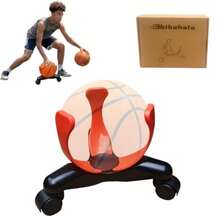 Sideways Low-Center Dribbling Sliding Clamps Basketball Training Equipment Improve Skills Agility Coordination Training Kit Suitable For Basketballs Of Size 5, 6, And 7 - Red - View 1