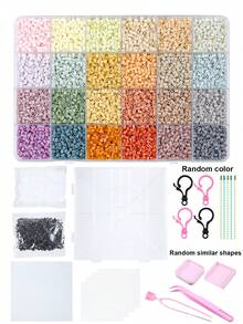 Colorful Perler Beads Set, Jewelry Making Materials, Handmade Bead Puzzle, DIY Perler Beads Kit With Tools, Keychain Handmade Materials - Perler Beads - View 17