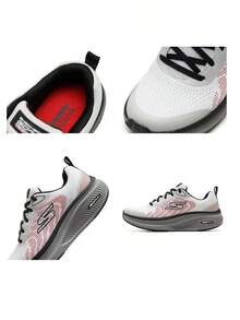Skechers Men's Running Shoes GORUNELEVATE2.0 Running Shoes Support Stable Men's Fitness Sports Training 220848-WBK - White/Black - View 11