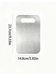Stainless Steel Cutting Board, Double-Sided Kitchen Home Use Cutting Board, Commercial Use For Cutting Vegetables, Kneading Dough, And Cutting Fruits. Rolling Pan. - View 15