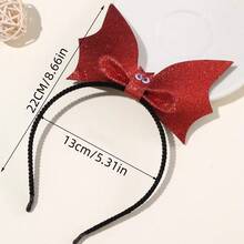 1 buah/Set Bando Pesta Liburan, Bando Kelelawar Imitasi Berpayet untuk Pesta Karnaval, Aksesori Rambut untuk Pesta Cosplay - MultiWarna - View 10