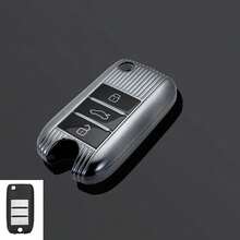 For Roewe RX5 MG3 MG5 MG6 MG7 MG ZS GT GS 350 360 750 TPU Leather Car Flip Key Case Cover Bag Shell Protector Accessories - A - View 3