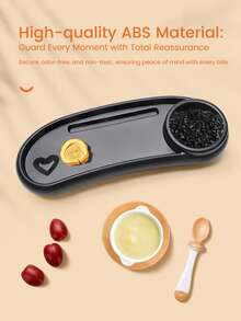 Multifunctional Children's Stroller Snack Tray, Compatible With 98% Of Handlebar Types On The Market - Black - View 7