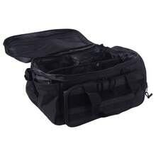 Tas Perkakas Hitam, Tas Penyimpanan Perkakas Taktis dengan Alas Tahan Aus, Tas Kerja Multifungsi, Cocok untuk Tukang Reparasi, Pengrajin, dan Tukang Kayu - hitam - View 8