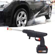 Hidrolavadora Inalámbrica Portátil | Pistola Eléctrica Recargable Pulir - Negro - Ver 3