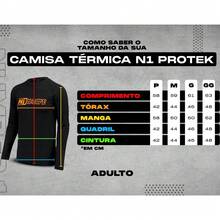 Camisa N1 PROTEK com Proteções - Carbon - Visão 9