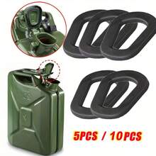 5/10 Pcs Jerry Can Rubber Seal, Universal Petrol Can Gasket | For 5L 10L 20L NATO Fuel Can Washers, Gas Can Spout Replacement Gaskets - A - View 1