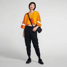 Nike Women's Black Lace-Up Joggers - Black - View 3