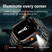 Smart Watch, Wireless Calling/Dialing, Multiple Sports Modes, Incoming Call Reminder & Reject, SMS Reminder, Message Reminder View, Customizable Wallpaper, Compatible With IPhone/Android - Multicolor - View 3