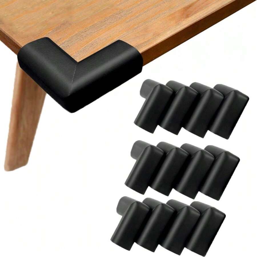 Baby Corner Protectors For Furniture, Soft NBR High Density Corner Guards For Tables, Cabinets, Desks & Bed Frames, Shock Absorbing Edge Cushions, - Multicolor - View 1