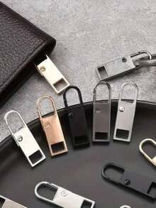 Quick Repair Zipper Pull, Easy To Install, No Tools Required Zipper Slider, Suitable For Luggage, Jackets, Backpacks, Boots, Detachable Hook, Durable Repair Kit - Multicolor - View 1