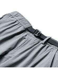 Under Armour Men's Solid Color Pleated Casual Versatile Daily Travel Sports Long Pants - Clay Green - View 3