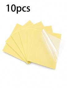 50pcs/20pcs/10pcs/5pcs/1pc Yellow Self-Adhesive Inflatable Repair Patch, 7cm Square Waterproof Leak Repair Patch, Suitable For Swimming Pools, Pool Floats, Inflatable Mattresses, Inflatable Boats And Swim Rings - A - View 10