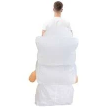Halloween Christmas Party Toilet Inflatable Costume, Unisex Inflatable Costume, Personalized Holiday Outfit Inflatable Costume, Blower Included, Battery Not Included - Toilet - View 5