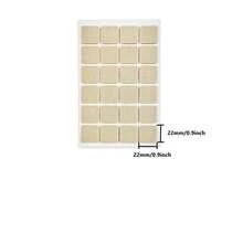 72/96pcs Self-Adhesive Felt Pads - Non-Slip Chair Leg Pads, Reduce Noise, Protect Hardwood Floors, Metal Furniture And Flooring - Neutral Beige, Multiple Sizes Available - A - View 13