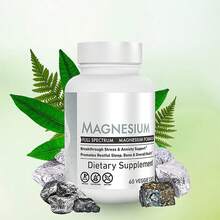 High Demand!Magnesium Capsules, 60 Capsules, Mineral Dietary Supplement, Daily Wellness Support For Adult Men & Women.Women Daily Nutrient Support - 75ml - View 1