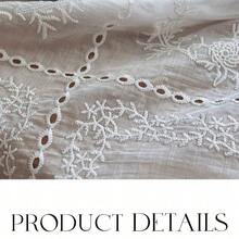 1pc Vintage French Embroidered Plaid Hollow Tablecloth, Semi-Transparent Sheer Hollow Table Runner, Home Round Table Afternoon Tea Photography Backdrop - Multicolor - View 8