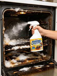 jakehoe Oven Cleaner, Multi-Purpose Grease Cleaning Agent, Household Kitchen Oven Stove Cookware Surface Oil Stain & Grime Cleaner, Restore Cooking Surface Cleanliness And Usability. New And Old Models Shipped Randomly - Multicolor - View 1