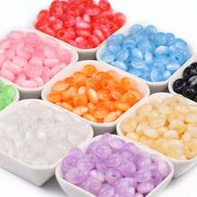 5/10/20 buah Manik-manik Abacus Mata Kucing Akrilik Warna-warni, Manik-manik untuk Pembuatan Perhiasan DIY, Bahan Aksesoris Buatan Tangan - Manik-manik Abacus Mata Kucing - View 8