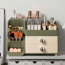 Cosmetics Storage Box Skincare Products Home Vanity Multi-Functional Layered Organizer High-End Texture Lipstick Large Capacity Makeup Storage Box Perfect Storage For Makeup Essentials - Multicolor - View 5