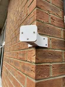 1pc Corner Surveillance Camera Mounting Bracket, Compatible With S340 Standalone Camera, Long Arm External Camera Mount, Corner Wall Security Camera Bracket, Outdoor Security Camera Installation Accessory, Camera Not Included - Multiple Styles - View 6